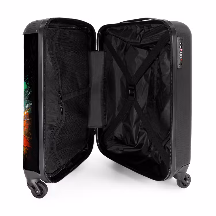 Valise - Football éclaboussé de peinture — 4