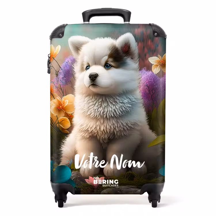 Valise avec nom - Franky le duveteux — 1