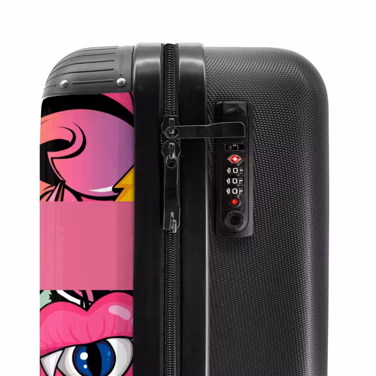 Valise avec nom - Graffiti girly — 5