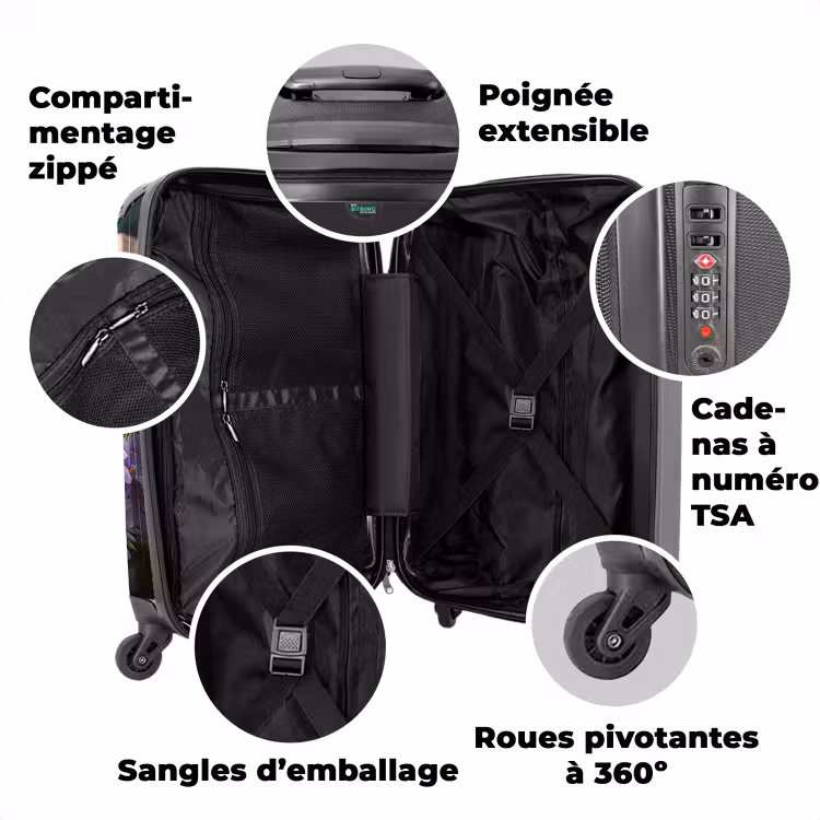 Valise avec nom - Jacques mignon — 3