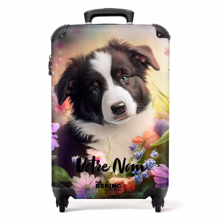 Valise avec nom - Lucas le chiot — 1