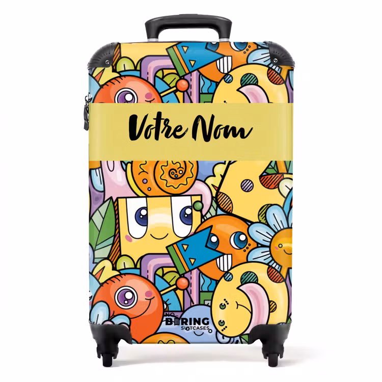 Valise avec nom - Monstres étranges — 1