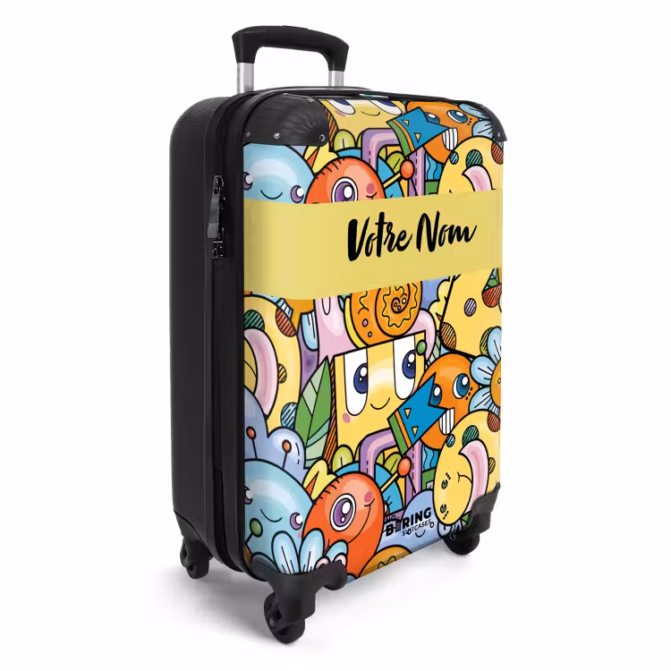 Valise avec nom - Monstres étranges — 2