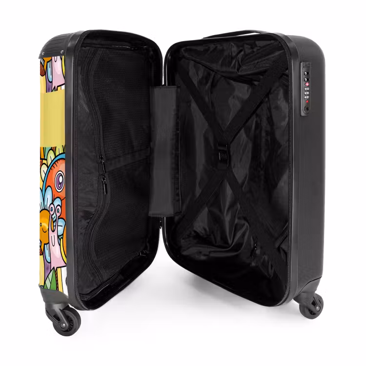 Valise avec nom - Monstres étranges — 4