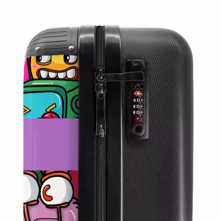 Valise avec nom - Monstres fous — 5
