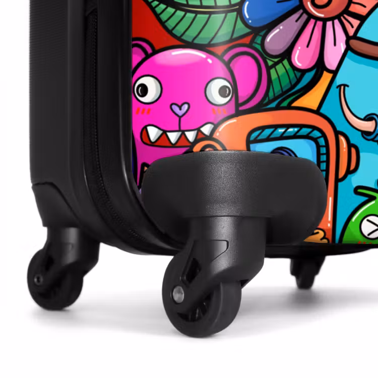 Valise avec nom - Monstres fous — 6
