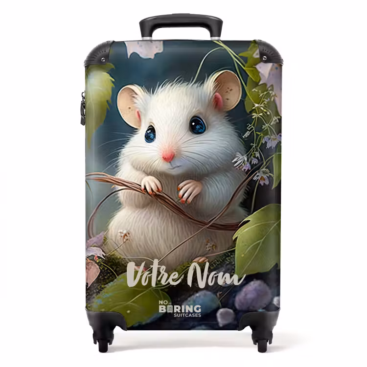 Valise avec nom - Muffin la souris — 1