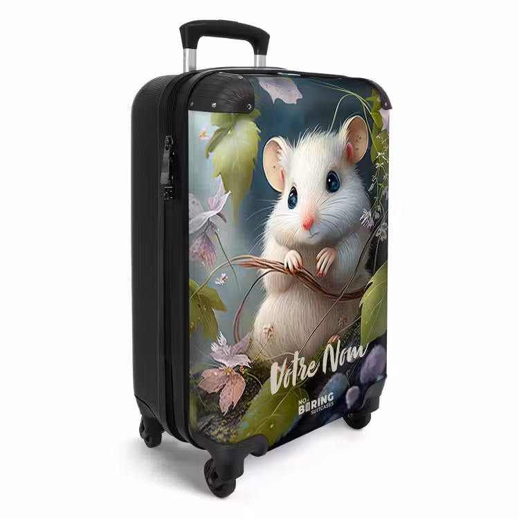 Valise avec nom - Muffin la souris — 2