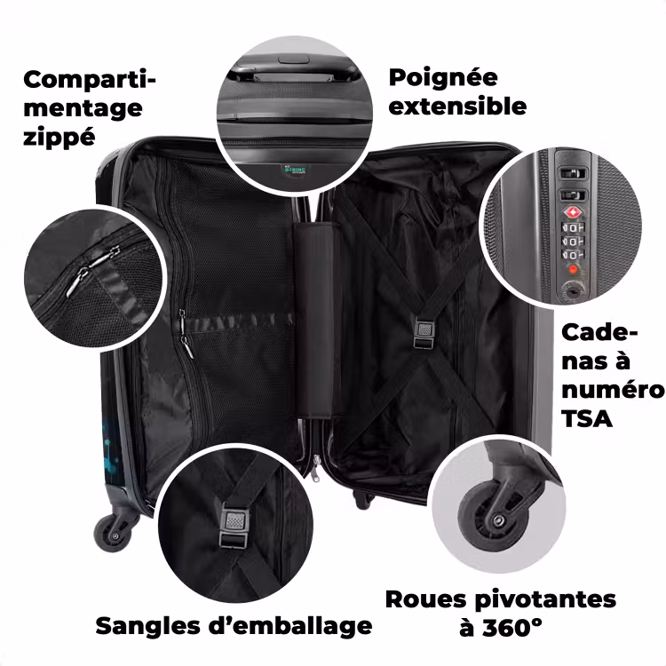 Valise - Panda peint — 3