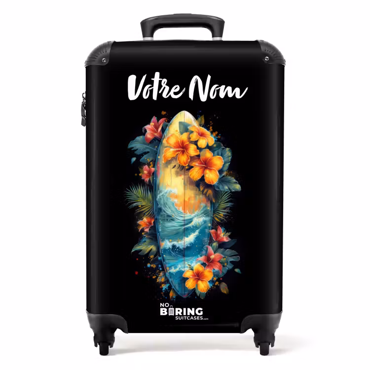 Valise - Planche fleurie — 1