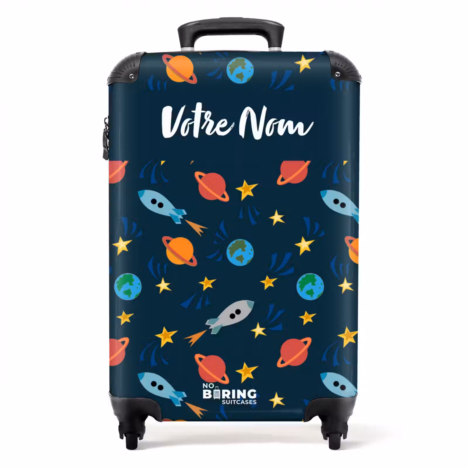 Valise avec nom - Fusées spatiales — 1