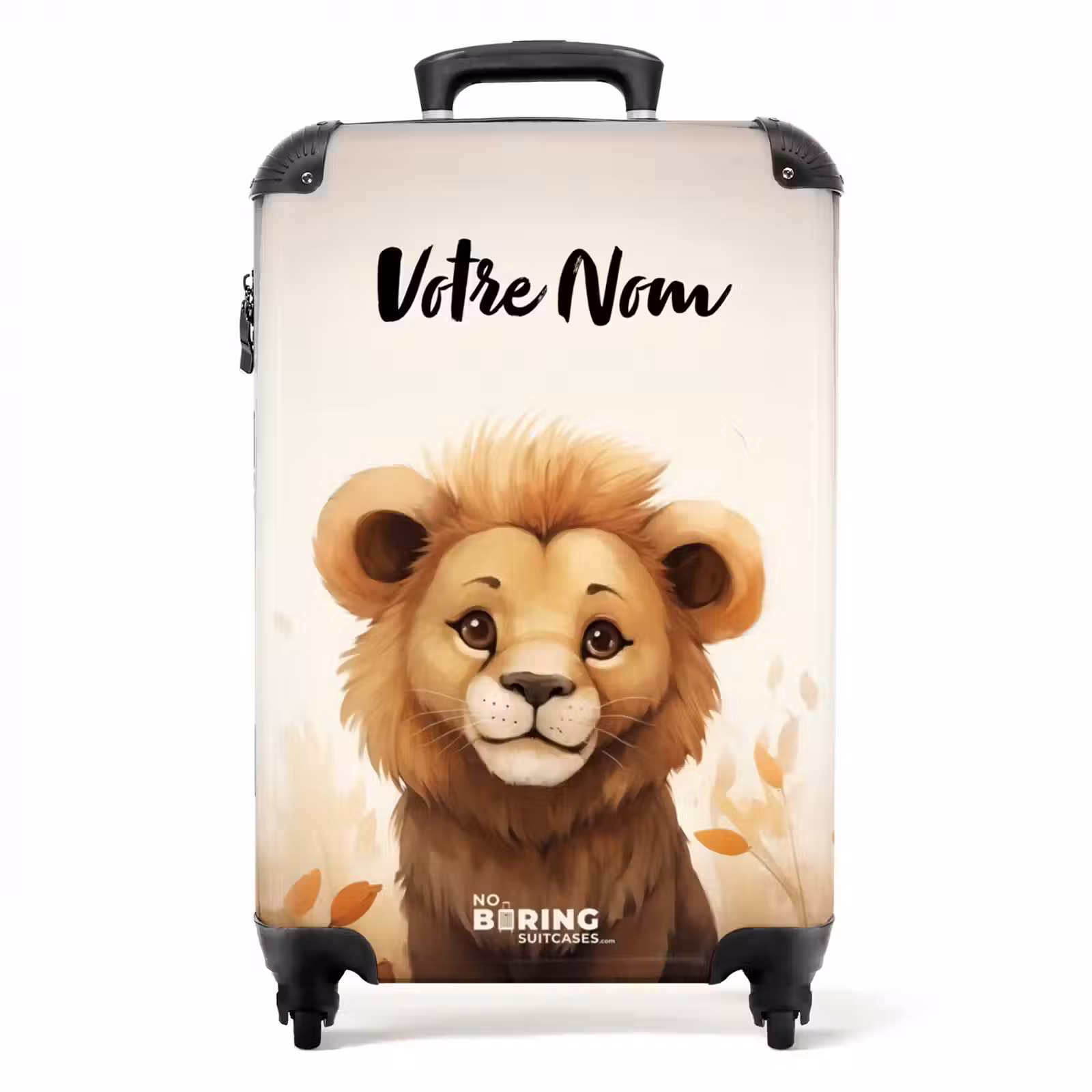 Valise avec nom - Léon le lion — 1