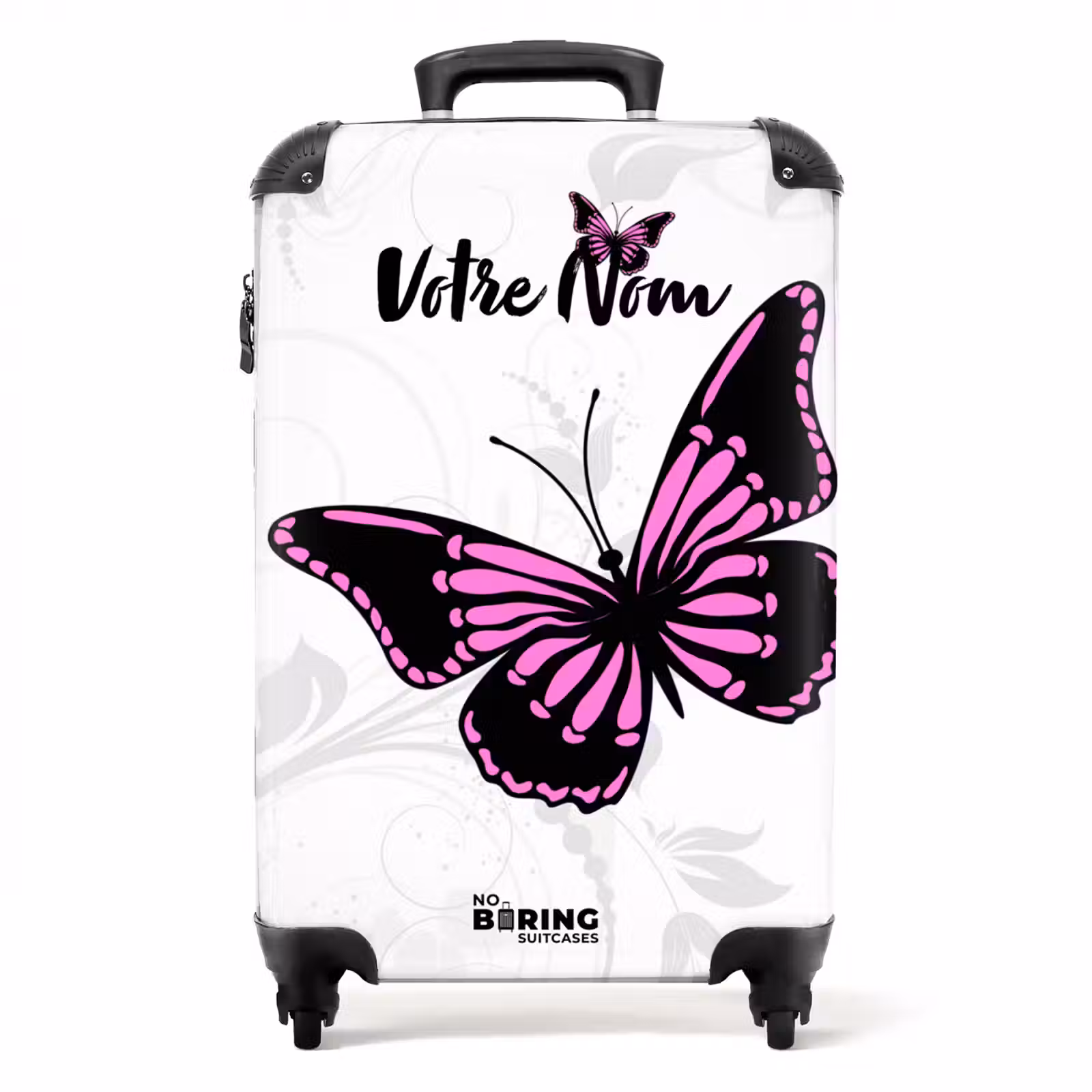 Valise avec nom - Monarque magenta — 1