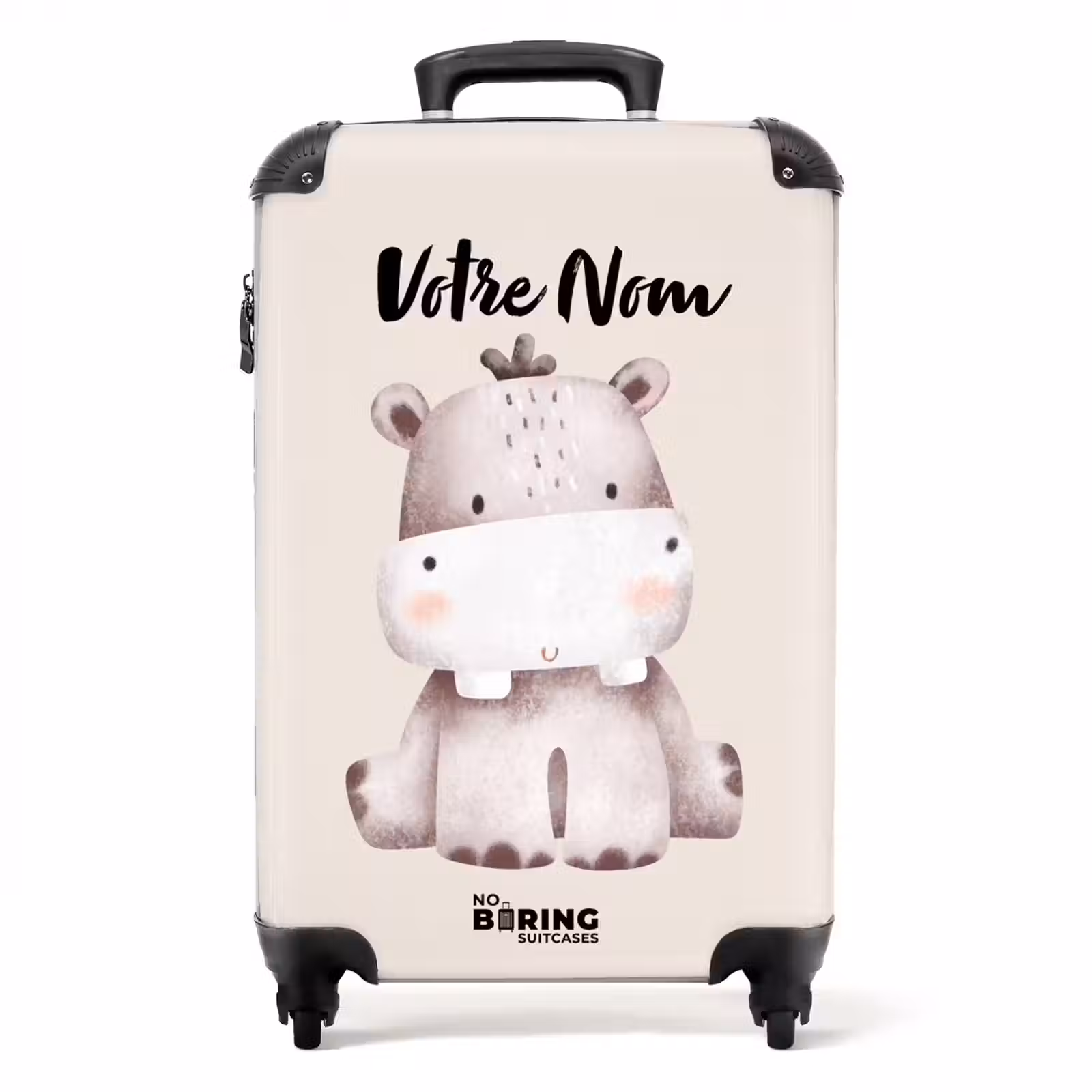 Valise avec nom - Nicolas l'hippopotame — 1