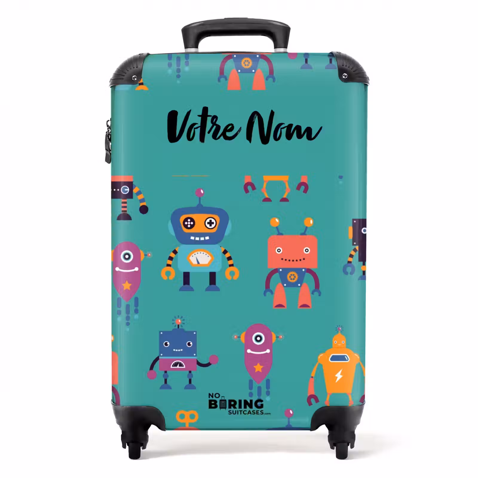 Valise avec nom - Rave robotique — 1