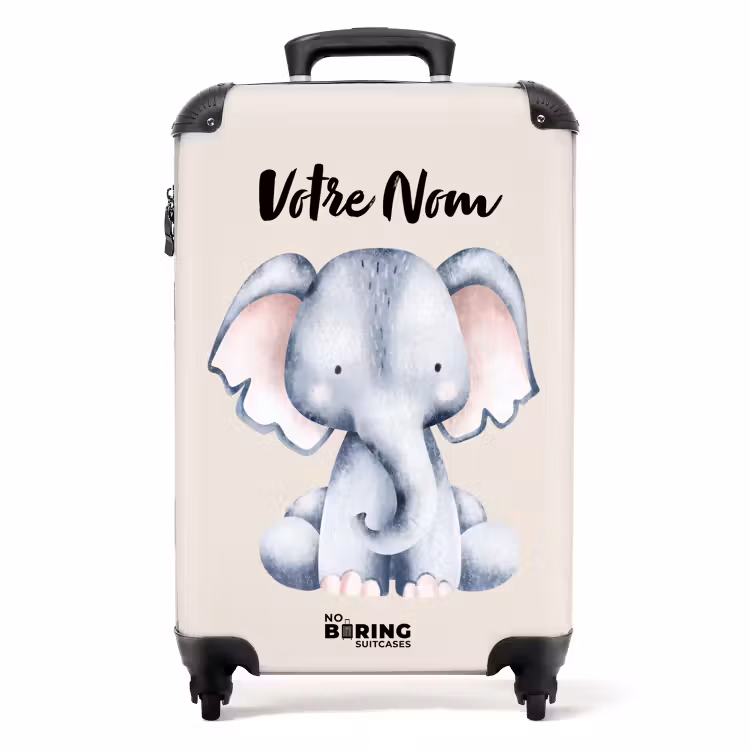 Valise avec nom - Eva l'éléphant — 1