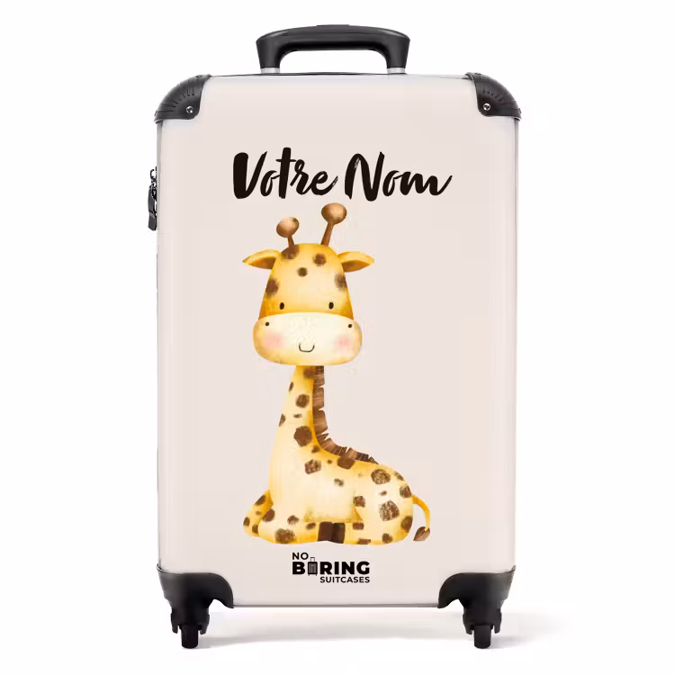 Valise avec nom - Gisèle la girafe — 1