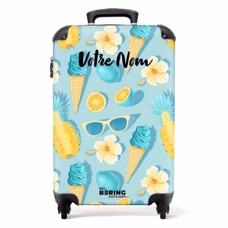 Valise avec nom - Glace Ibiza — 1