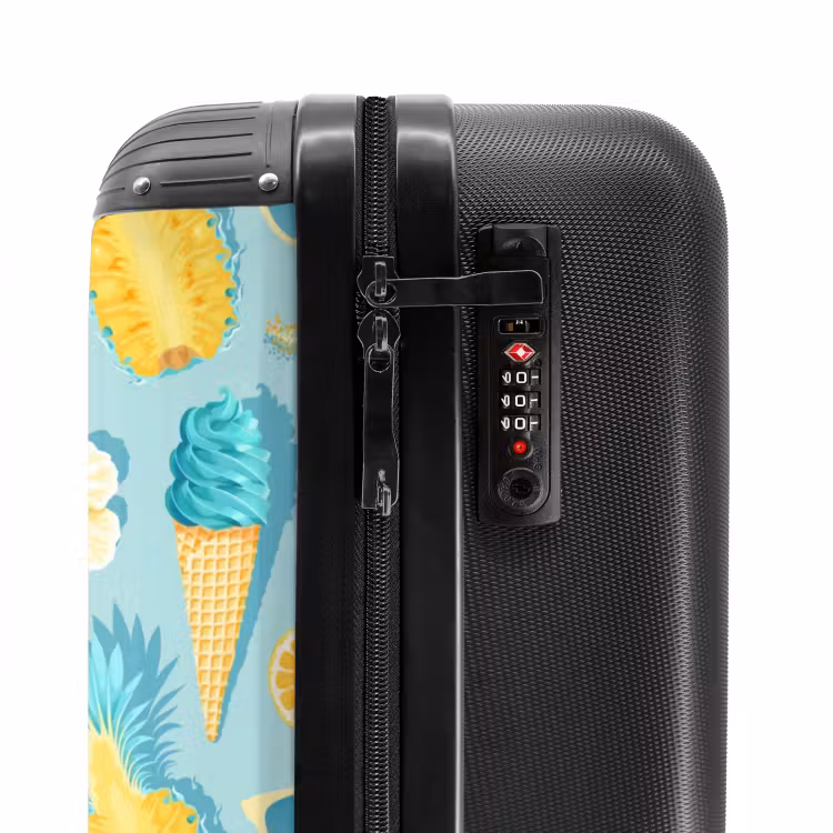 Valise avec nom - Glace Ibiza — 5