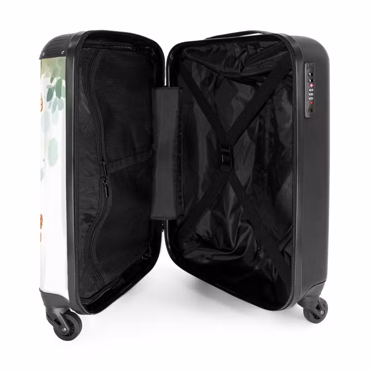 Valise avec nom - Grand singe à bascule — 4