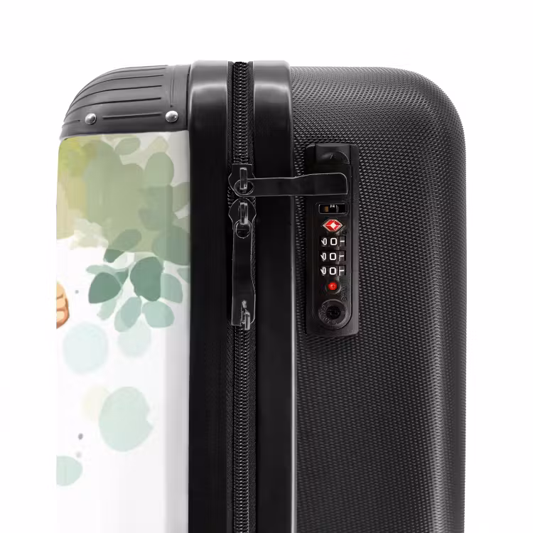 Valise avec nom - Grand singe à bascule — 5