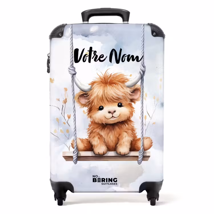 Valise avec nom - Henri le highlander — 1