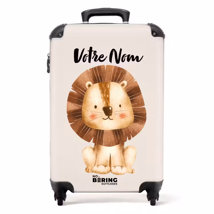 Valise avec nom - Laurent le lion — 1