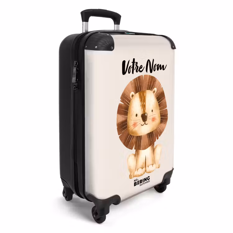 Valise avec nom - Laurent le lion — 2