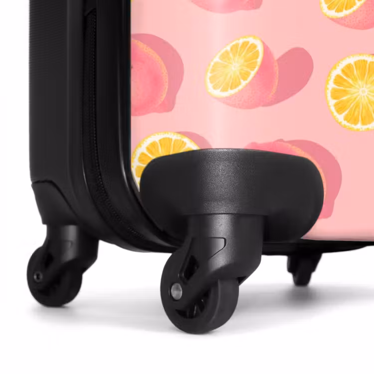 Valise avec nom - Limoncello rose — 6