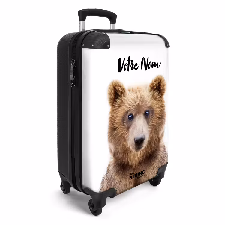 Valise avec nom - Louis l'ours — 2