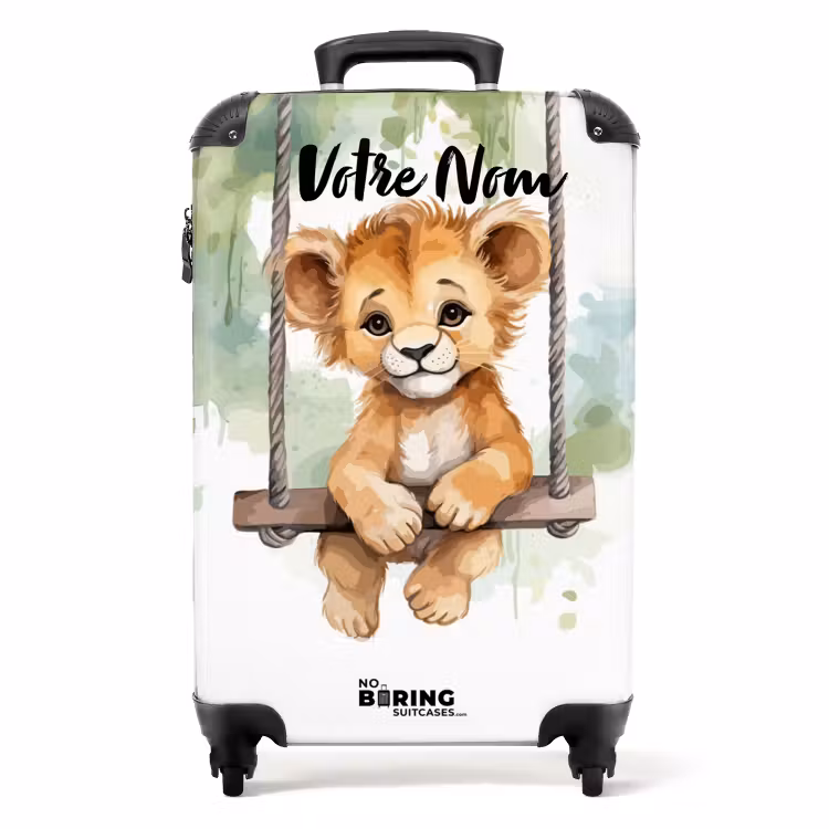 Valise avec nom - Lucas le lion — 1
