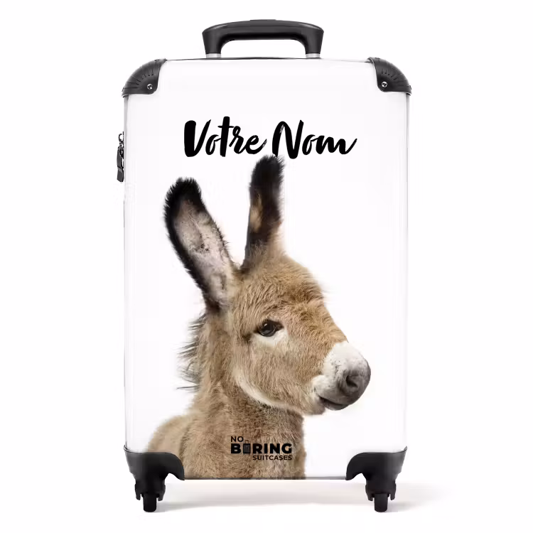 Valise avec nom - Émile l'âne — 1
