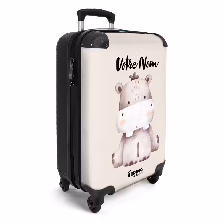 Valise avec nom - Nicolas l'hippopotame — 2