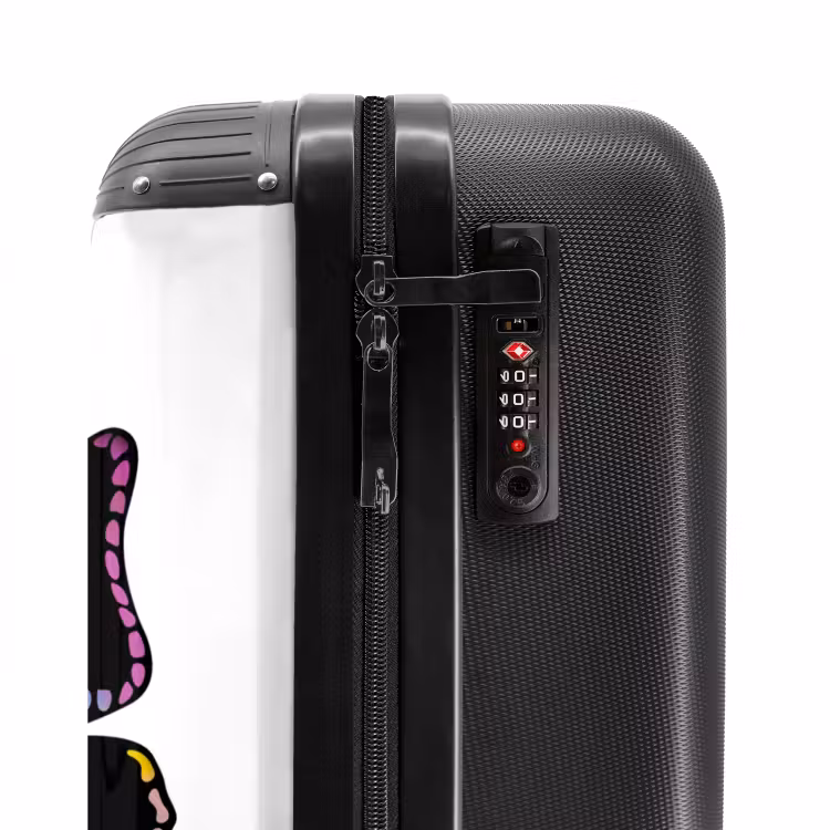 Valise avec nom - Papillon pétale — 5