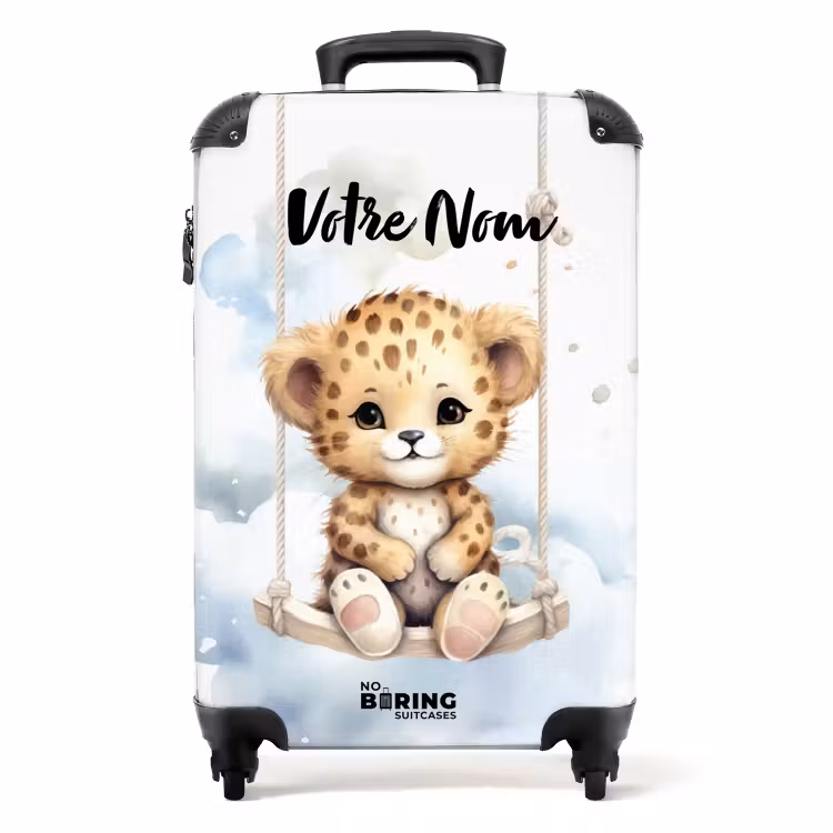 Valise avec nom - Pascal le panthère — 1