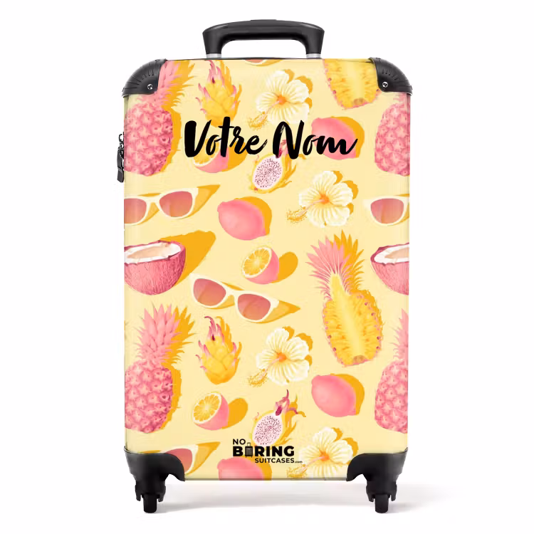 Valise avec nom - Piña colada — 1