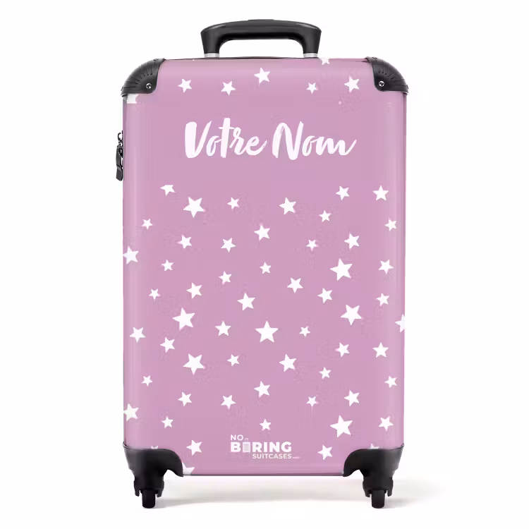 Valise avec nom - Poussière d'étoiles — 1