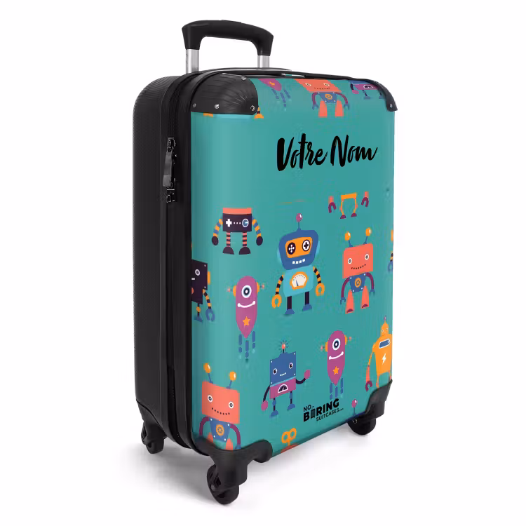 Valise avec nom - Rave robotique — 2