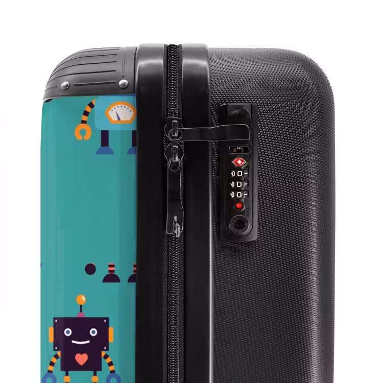 Valise avec nom - Rave robotique — 5