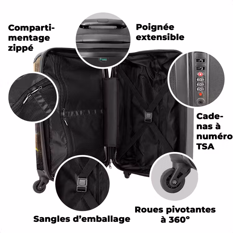 Valise avec nom - Sammy le museau — 3