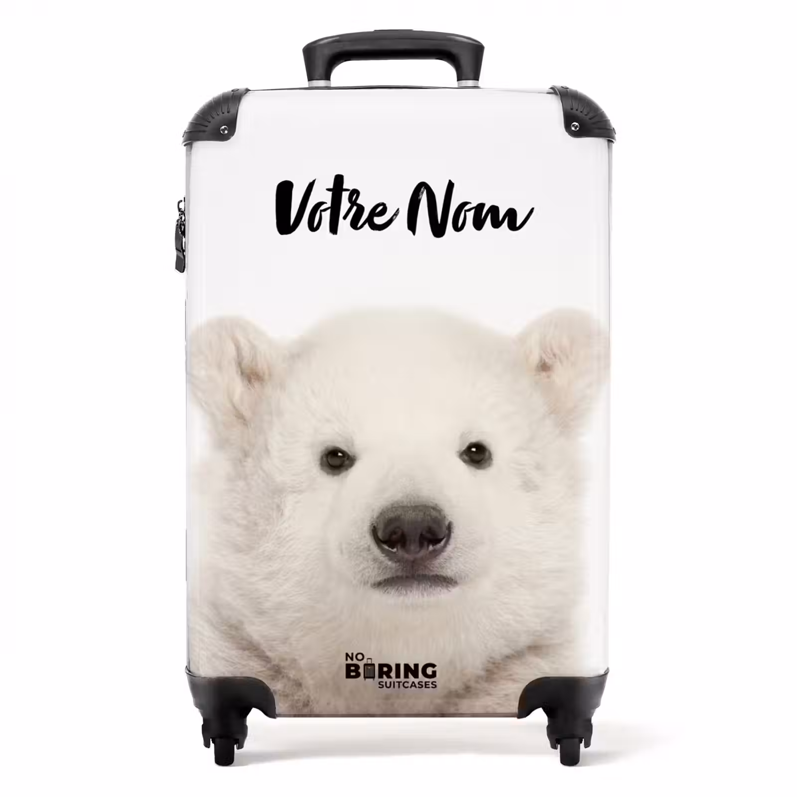 Valise avec nom - Igor l'ours polaire — 1