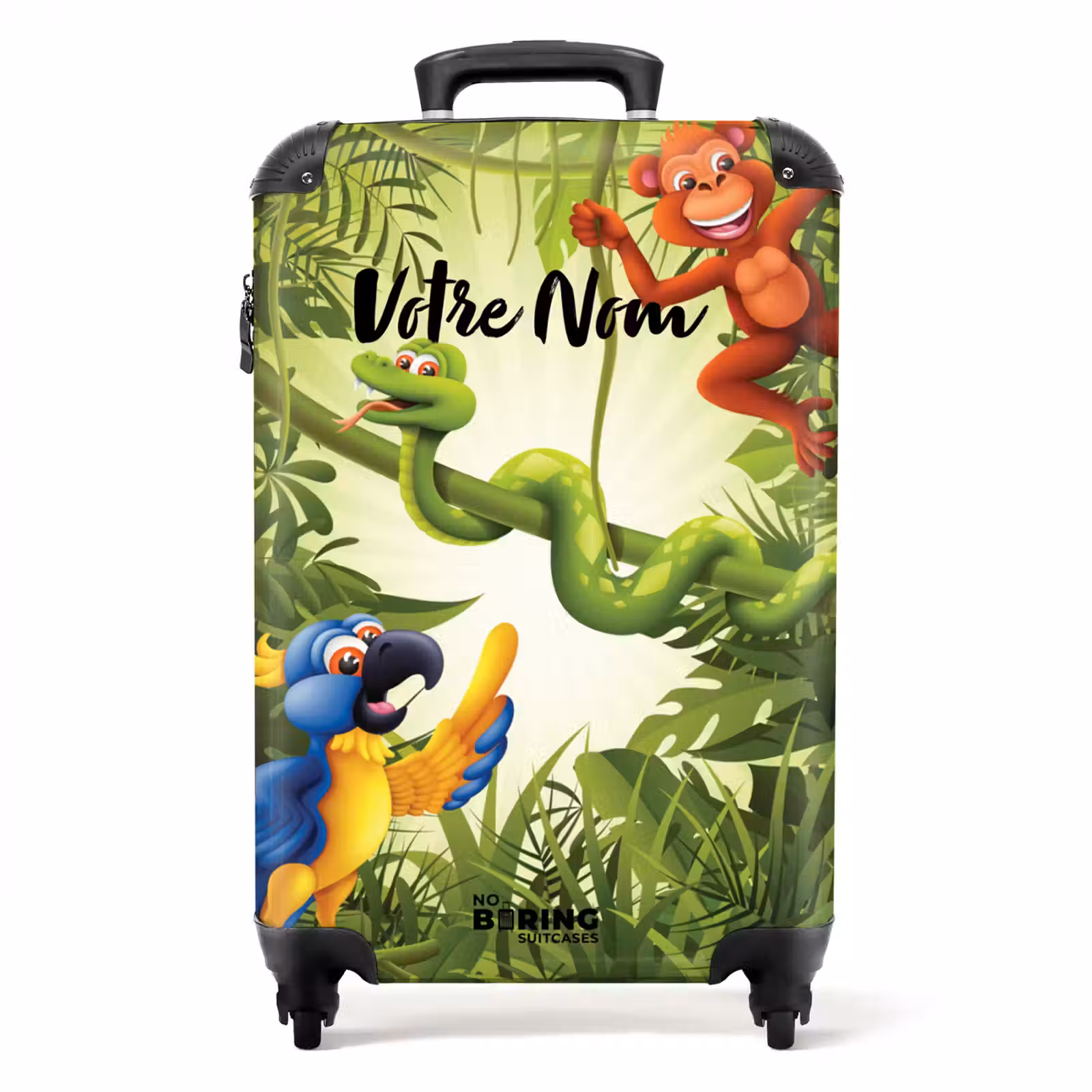 Valise avec nom - Jungle joyeuse — 1