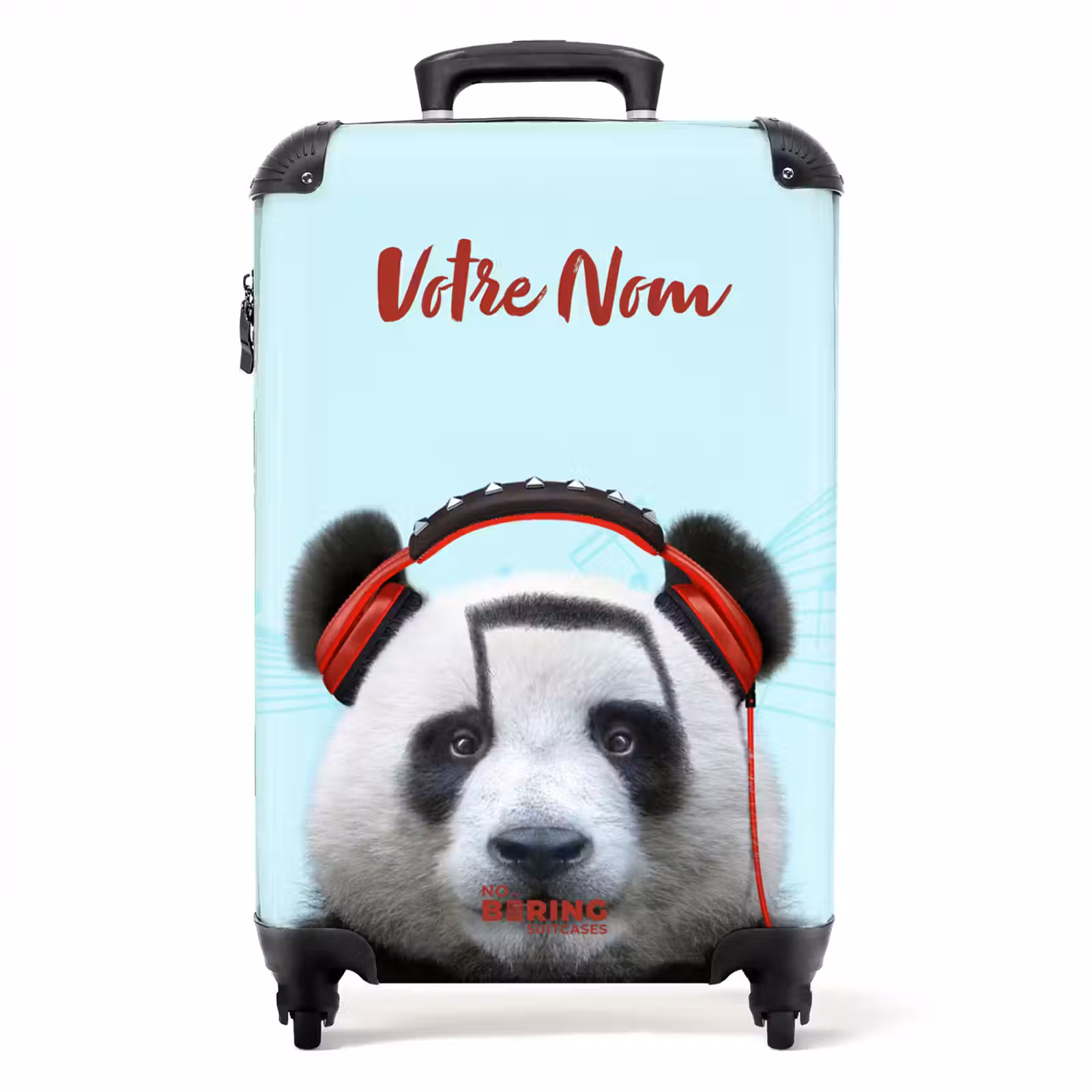 Valise avec nom - Kevin le panda — 1
