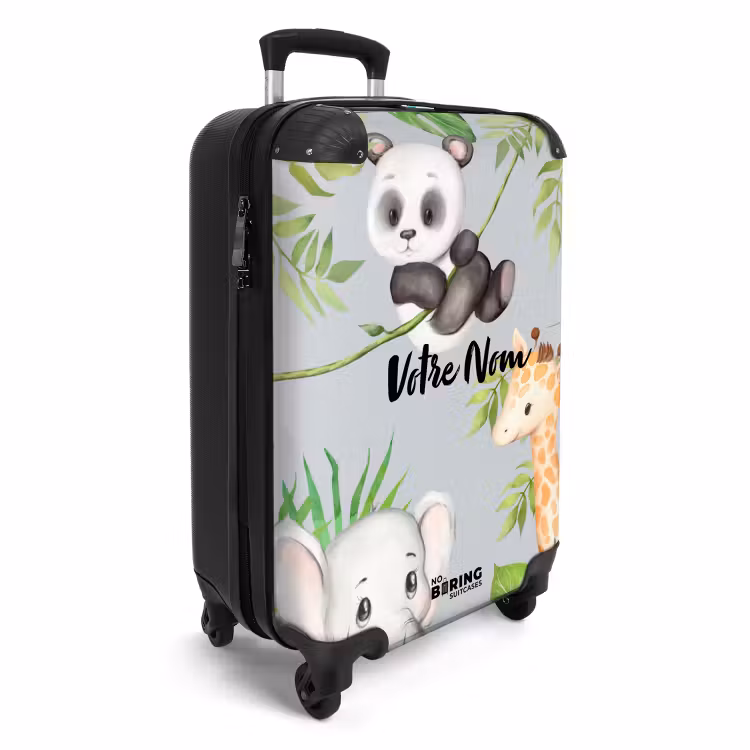 Valise avec nom - Animaux de la jungle — 2
