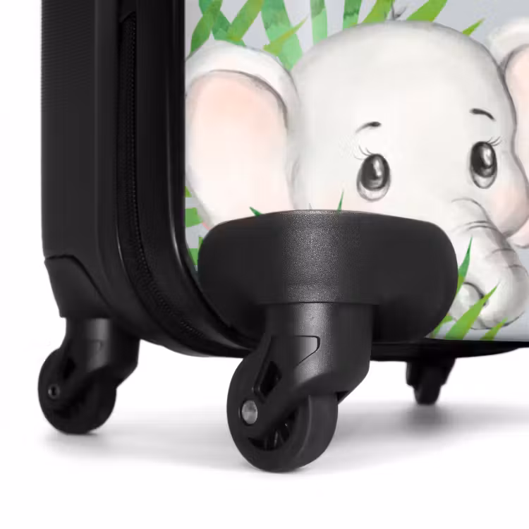 Valise avec nom - Animaux de la jungle — 6