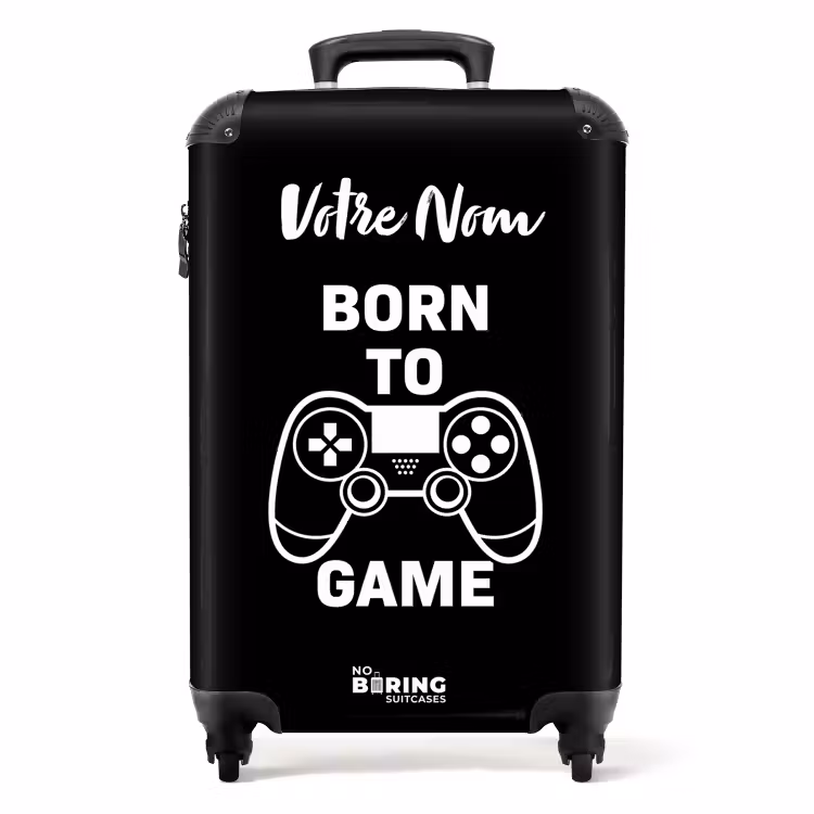 Valise avec nom - Born to game — 1