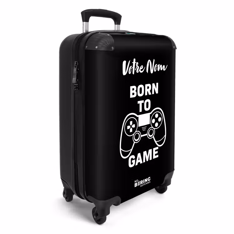 Valise avec nom - Born to game — 2