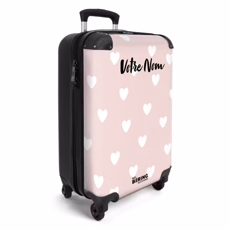 Valise avec nom - Cœurs tendres — 2