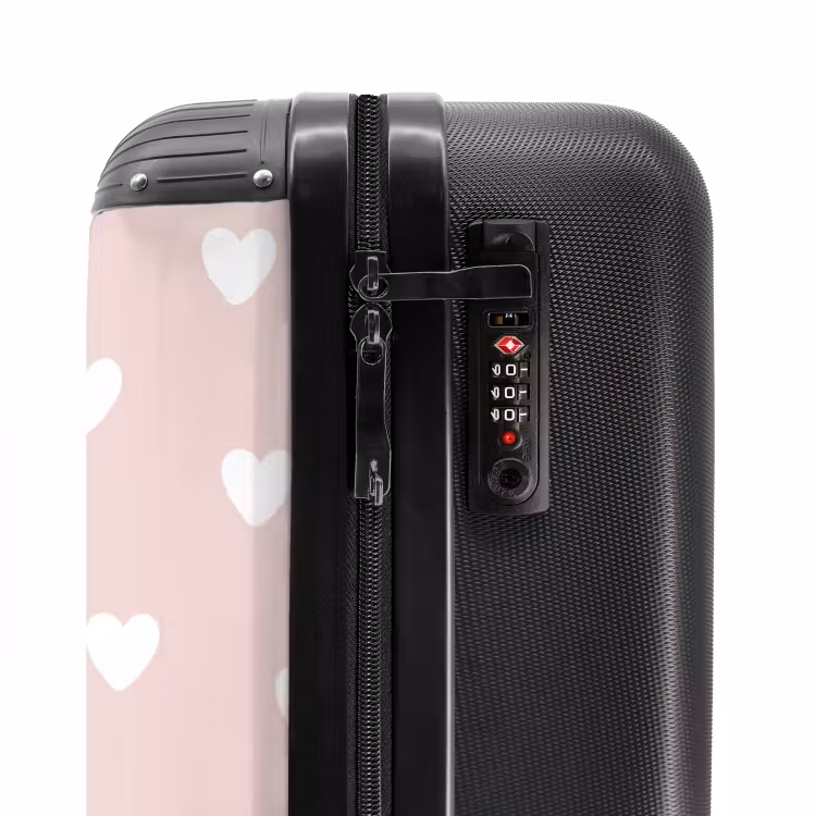 Valise avec nom - Cœurs tendres — 5