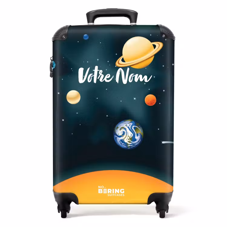 Valise avec nom - Espace Saturne — 1